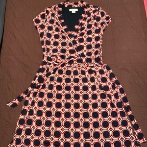 Liz Claiborne Faux Wrap Dress